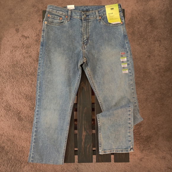 Men's Levi's Dolf Make it-Light Indigo stretch Slim fit jeans size 33x34, NWT. - Picture 1 of 3